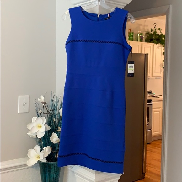 tommy hilfiger royal blue dress